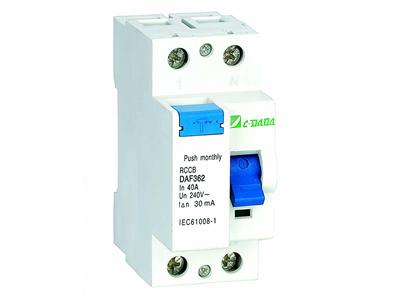 DAF360 6kA Electronic Residual Current Device RCCB Circuit Breaker